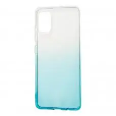 Чехол для Samsung Galaxy A51 (A515) Gradient Design бело-бирюзовый
