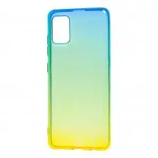 Чехол для Samsung Galaxy A51 (A515) Gradient Design желто-зеленый