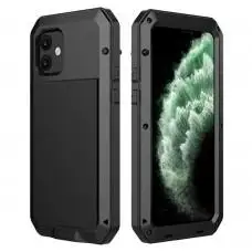Чехол для iPhone 11 Lunatik Taktik Metal противоударный черный