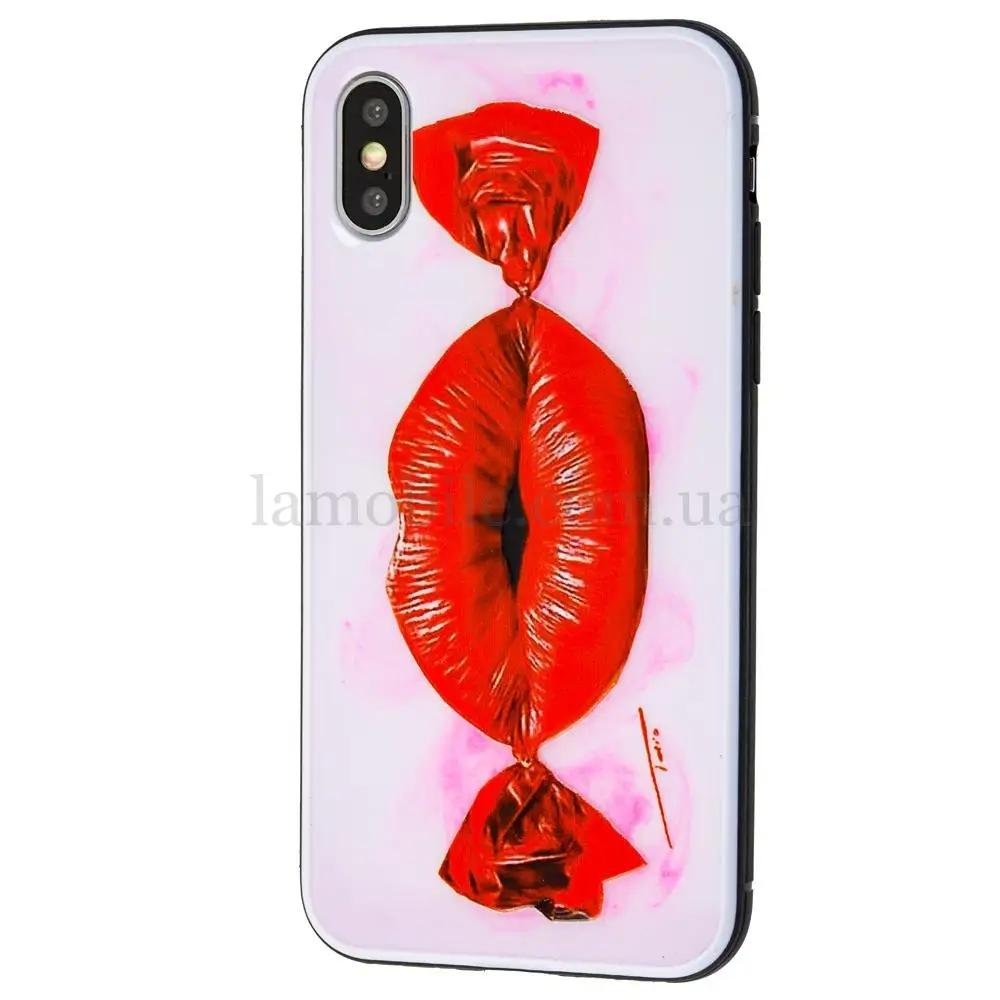 Чехол для iPhone X / Xs Girls UV lips