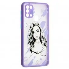 Чехол для Samsung Galaxy M31 (M315) Wave Cartoon kiss me