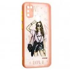 Чохол для Samsung Galaxy M21 / M30 Wave Cartoon mood love