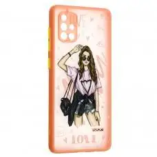 Чехол для Samsung Galaxy A71 (A715) Wave Cartoon mood love