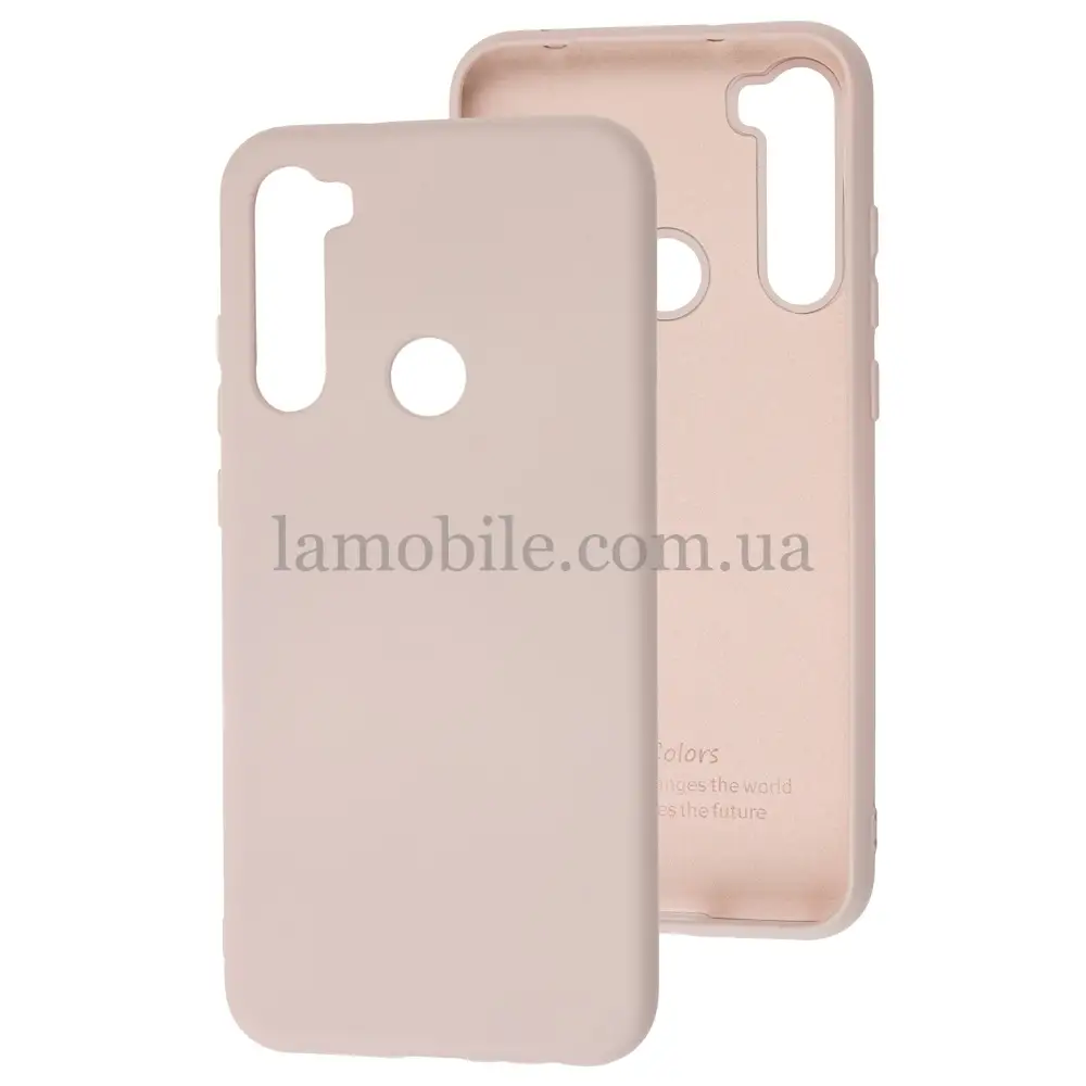 Чохол для Xiaomi Redmi Note 8T Full without logo pink sand