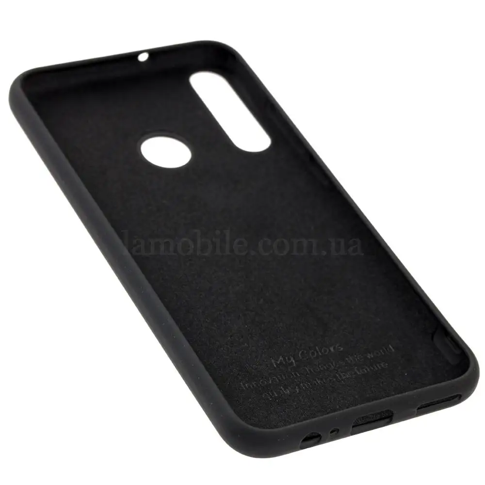 Чохол для Huawei P40 Lite E Full without logo чорний
