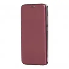 Чехол книжка Premium для Xiaomi Redmi Note 7 бордовый