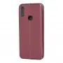 Чехол книжка Premium для Xiaomi Redmi Note 7 бордовый