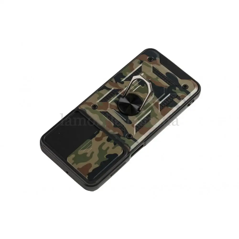 Чехол для Samsung Galaxy M23 (M236) Serge Ring Armor ударопрочный army brown