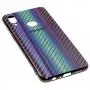 Чехол для Samsung Galaxy A10s (A107) Carbon Gradient Hologram черный
