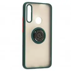 Чехол для Huawei P Smart Z LikGus Edging Ring оливковый