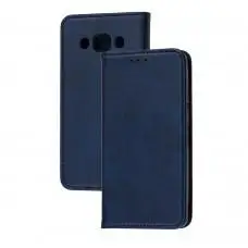 Чехол книжка для Samsung Galaxy J5 2016 (J510) Black magnet синий