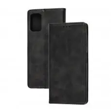Чехол книжка для Xiaomi Redmi Note 10 5G / Poco M3 Pro Black magnet черный