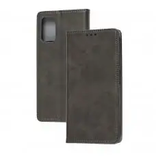 Чехол книжка для Xiaomi Redmi Note 10 5G / Poco M3 Pro Black magnet графит 