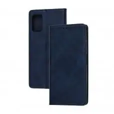 Чехол книжка для Xiaomi Redmi Note 10 5G / Poco M3 Pro Black magnet синий