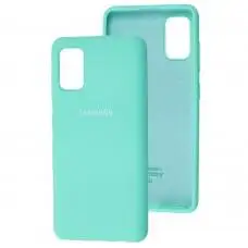 Чехол для Samsung Galaxy A41 (A415) Silicone Full ocean blue