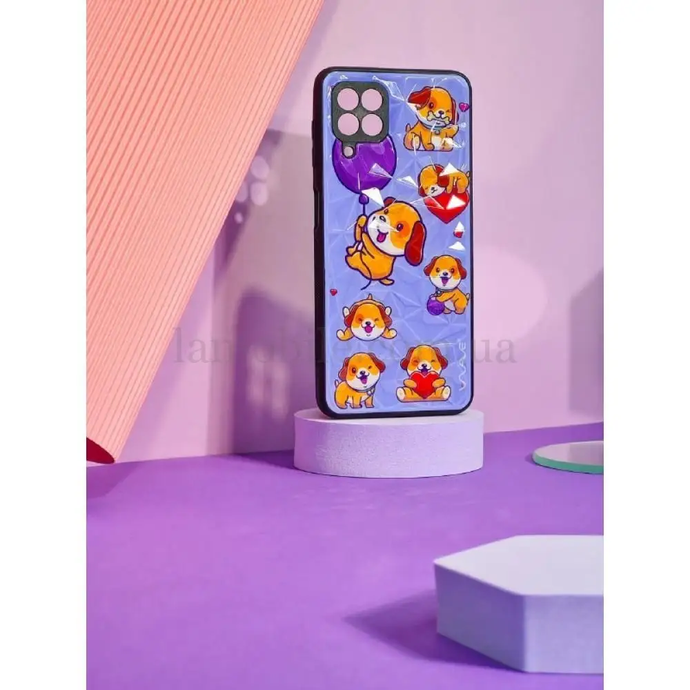 Чехол для Xiaomi Redmi 10 Wave Majesty pretty kittens / light purple
