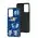 Чехол для Samsung Galaxy A52 Wave Majesty kitty in love / midnight blue