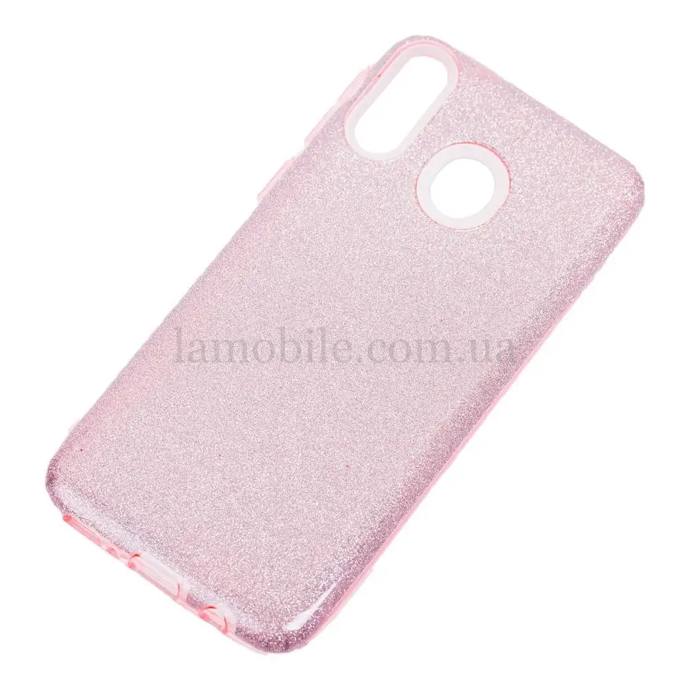 Чехол для Samsung Galaxy M20 (M205) Shining Glitter с блестками розовый