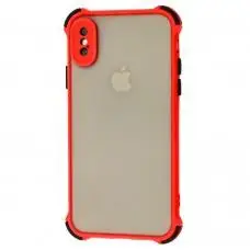Чехол для iPhone X / Xs LikGus Totu corner protection красный