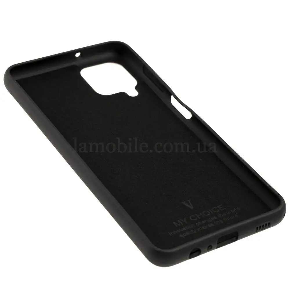 Чохол для Samsung Galaxy A12 (A125) Silicone Full чорний