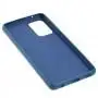 Чехол для Samsung Galaxy A72 (A726) Silicone Full синий / navy blue