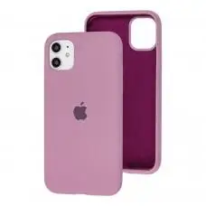 Чехол для iPhone 11 Silicone Full лиловый / lilac pride