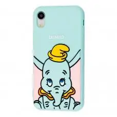 Чехол 3D для iPhone Xr Disney Dumbo мятный
