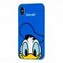 Чехол 3D для iPhone Xs Max Disney Donald синий