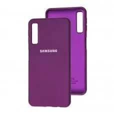 Чехол для Samsung Galaxy A70 (A705) Silicone Full фиолетовый / grape