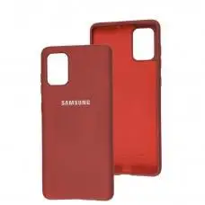Чехол для Samsung Galaxy A71 (A715) Silicone Full терракотовый