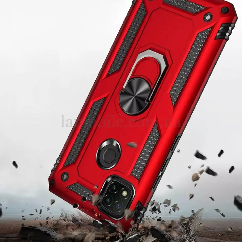 Чехол для Xiaomi Redmi 6A Serge Ring ударопрочный зеленый