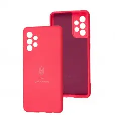 Чехол для Samsung Galaxy A52 Silicone Full Трезубец розовый / barbie pink