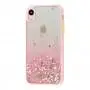 Чехол для iPhone Xr Glitter Bling розовый