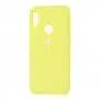 Чохол для Huawei Y6 2019 Silicone Full лимонний