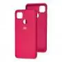 Чохол для Xiaomi  Redmi 9C / 10A Silicone Full вишневий / rose red