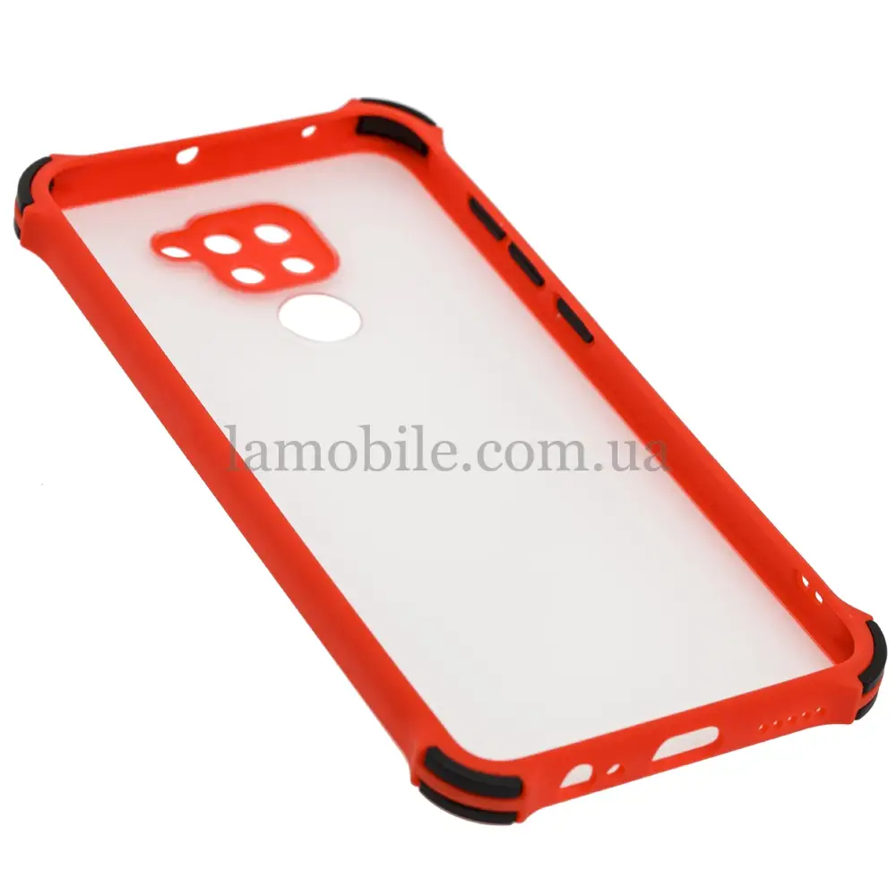 Чехол для Xiaomi Redmi Note 9 LikGus Totu corner protection красный