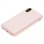 Чехол для iPhone X / Xs Leather Xshield pink