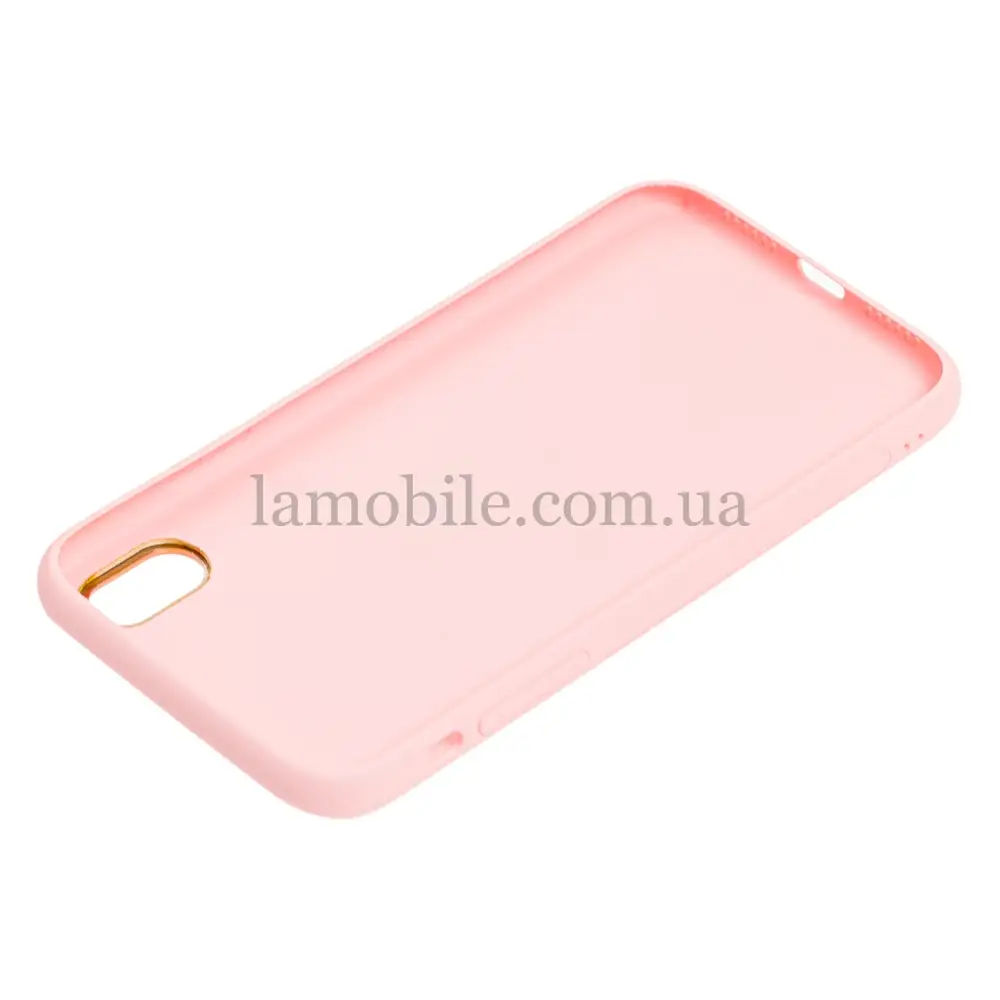 Чехол для iPhone X / Xs Leather Xshield pink