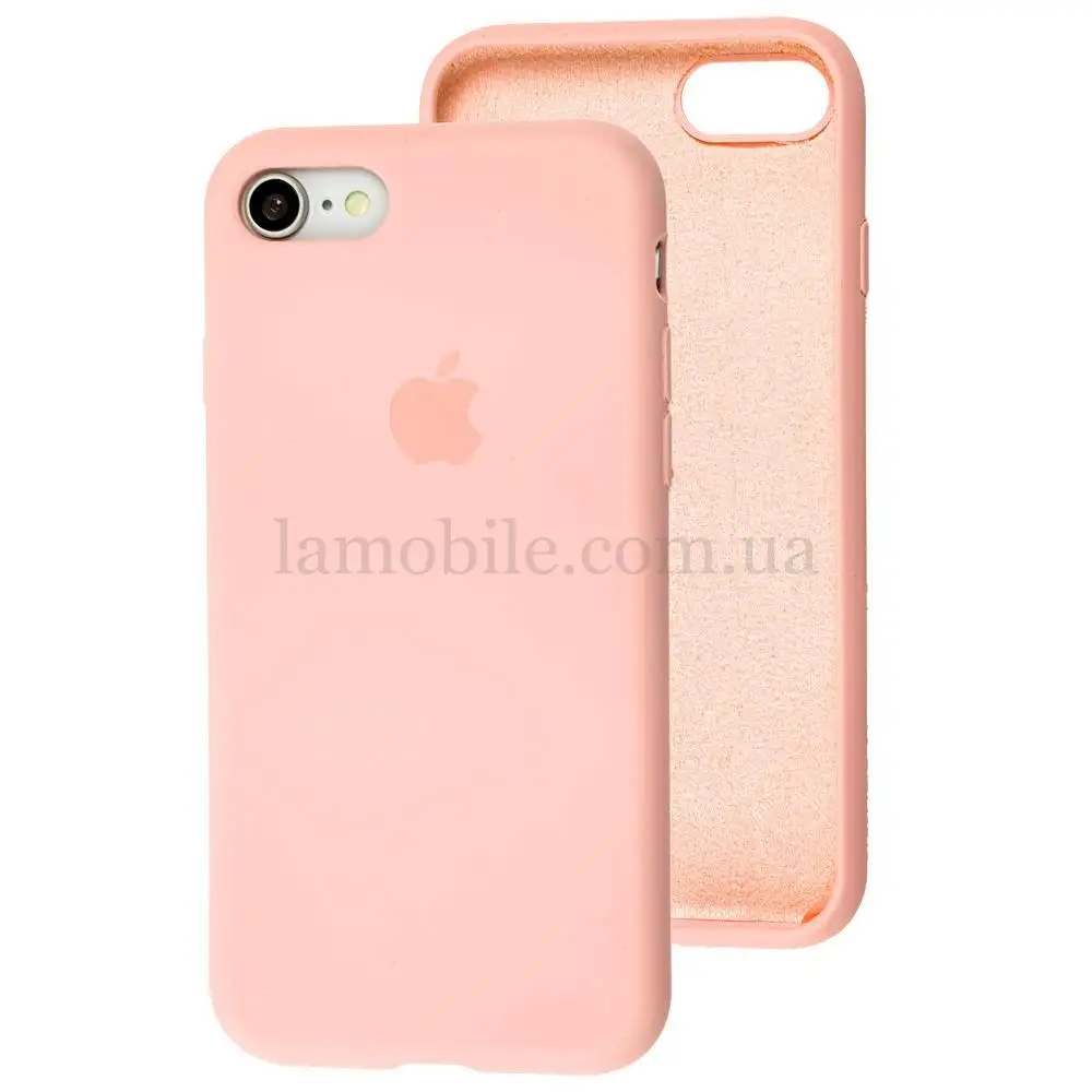 Чехол для iPhone 7 / 8 / SE20 Silicone Slim Full pink