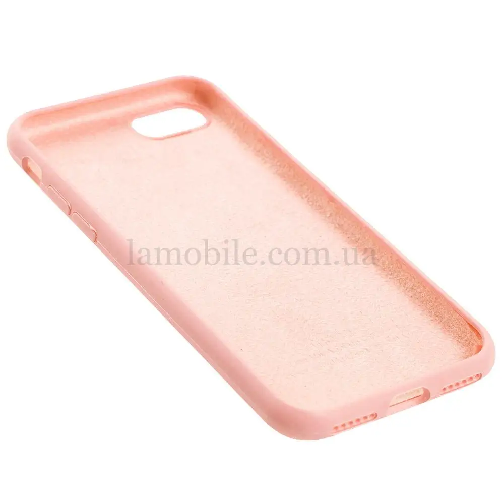 Чехол для iPhone 7 / 8 / SE20 Silicone Slim Full pink