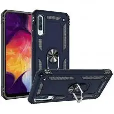 Чехол для Samsung Galaxy A70 (A705) Serge Ring ударопрочный синий