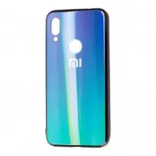 Чехол для Xiaomi Redmi 7 Aurora с лого черный