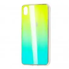 Чохол для Xiaomi Redmi 7A Aurora з лого зелений