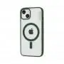 Чехол для iPhone 13 Color MagSafe зеленый
