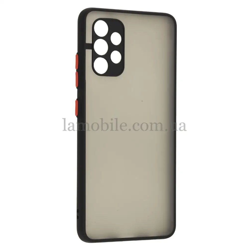 Чехол для Samsung Galaxy A32 (A325) LikGus Totu camera protect черный / красный