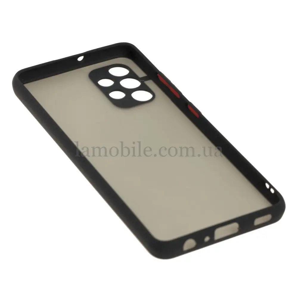 Чехол для Samsung Galaxy A32 (A325) LikGus Totu camera protect черный / красный