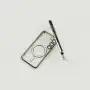 Чохол для Samsung Galaxy S23 FE (S711) WAVE Metal Color MagSafe silver