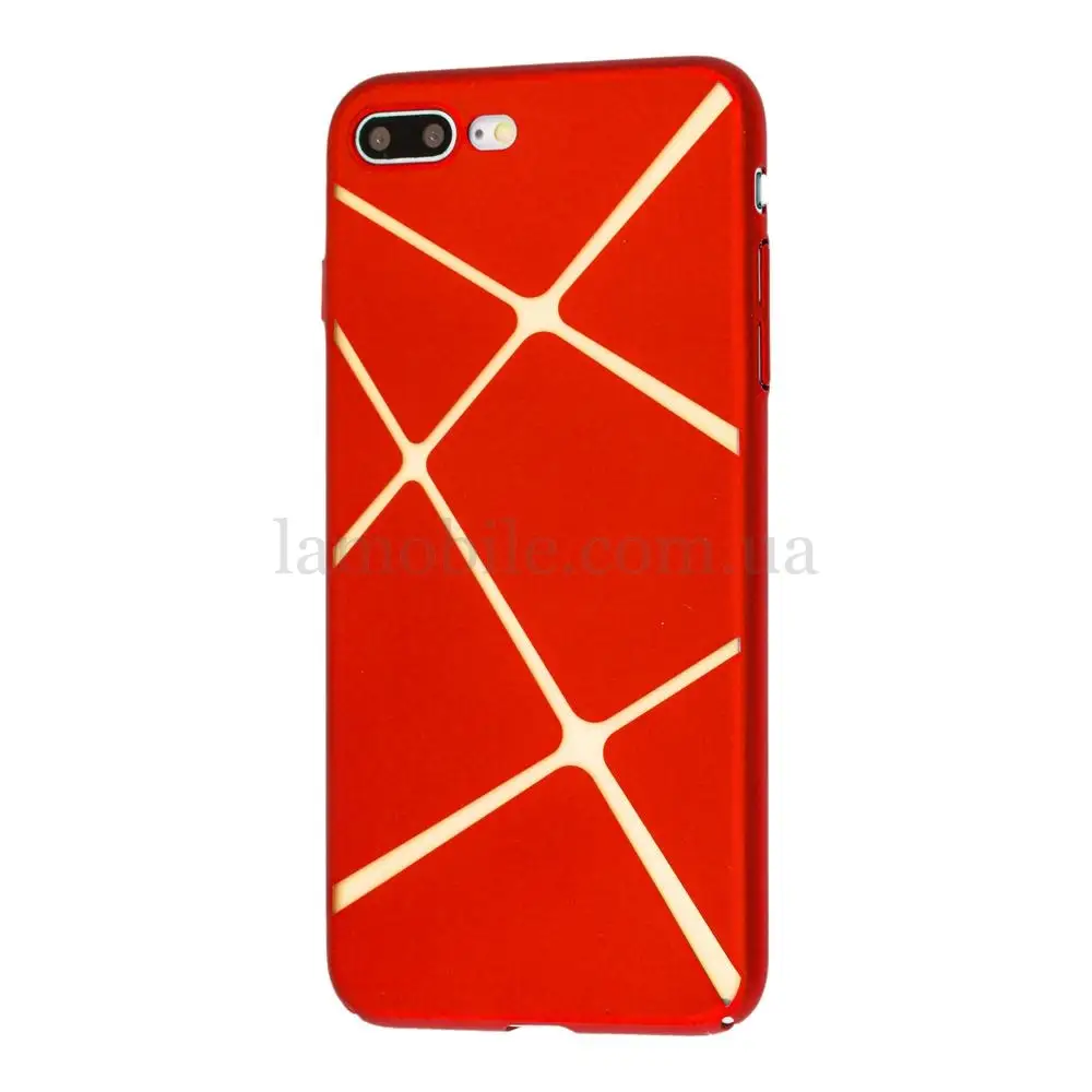 Чехол Cococ для iPhone 7 Plus / 8 Plus красный полосы