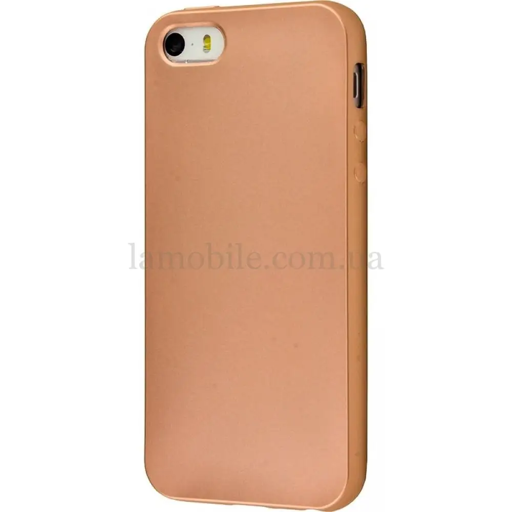 Чохол для iPhone 6 Soft matt золотий
