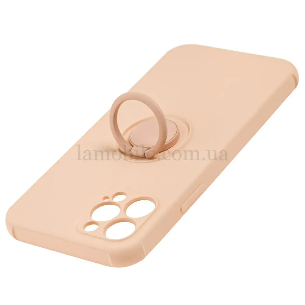 Чохол для iPhone 12 Pro ColorRing Full рожевий / pink sand